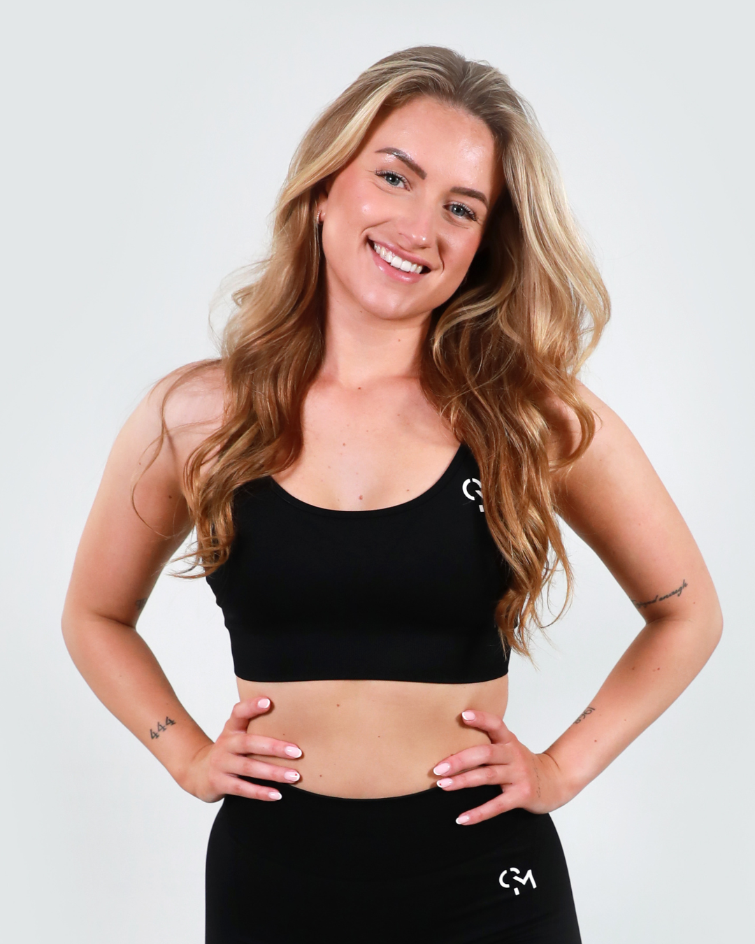 Pure - Double Band Bra black