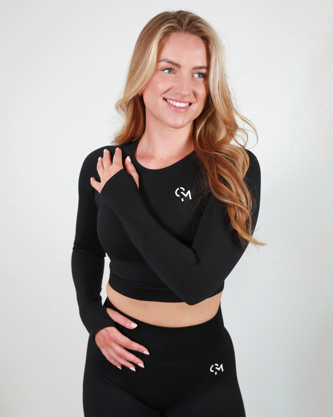 Pure - Tight on Long Sleeve Black