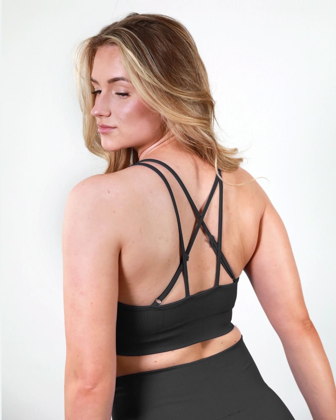 Pure - Double Band Bra black