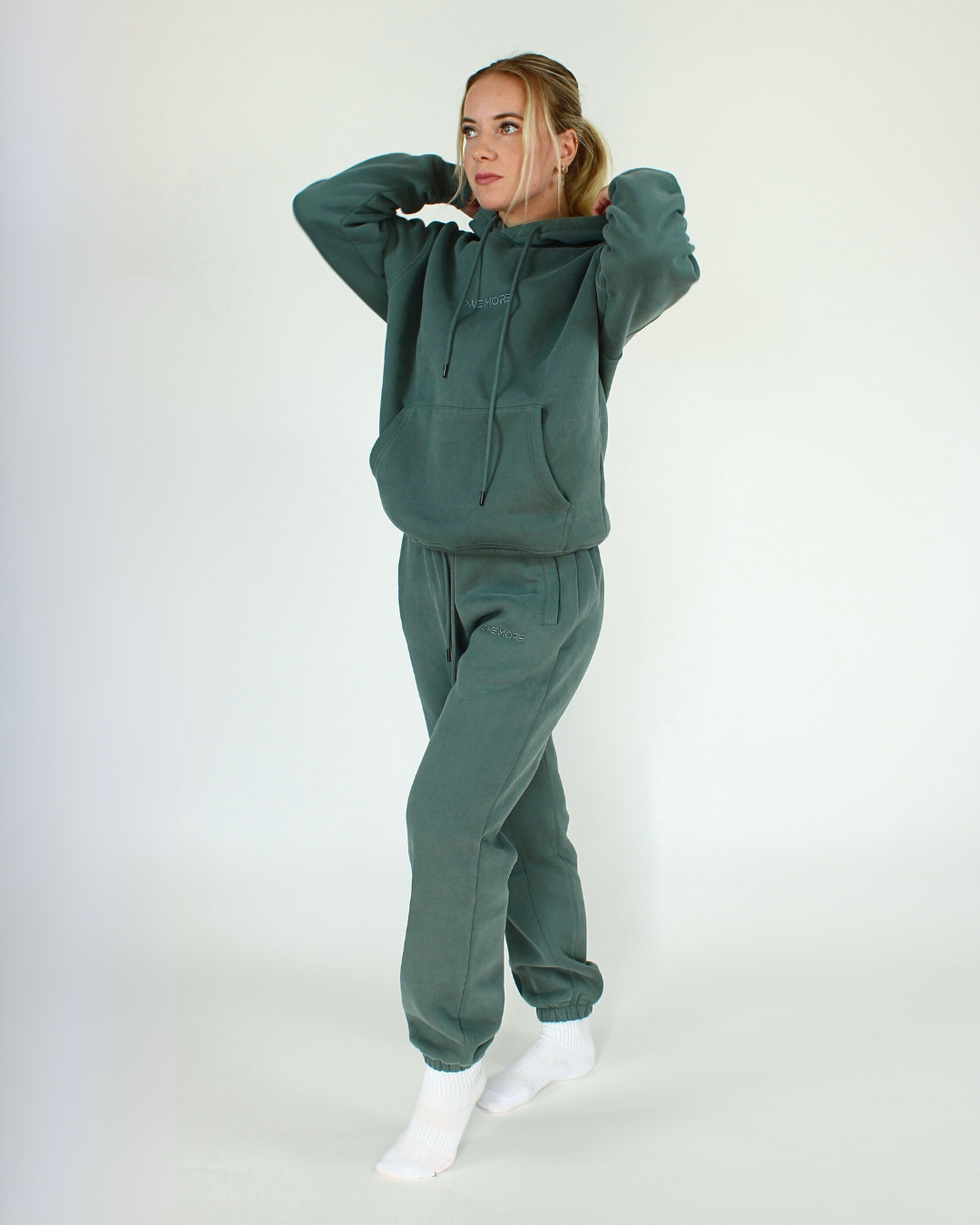 Evolve - Hoodie Iron Sage Vrouw