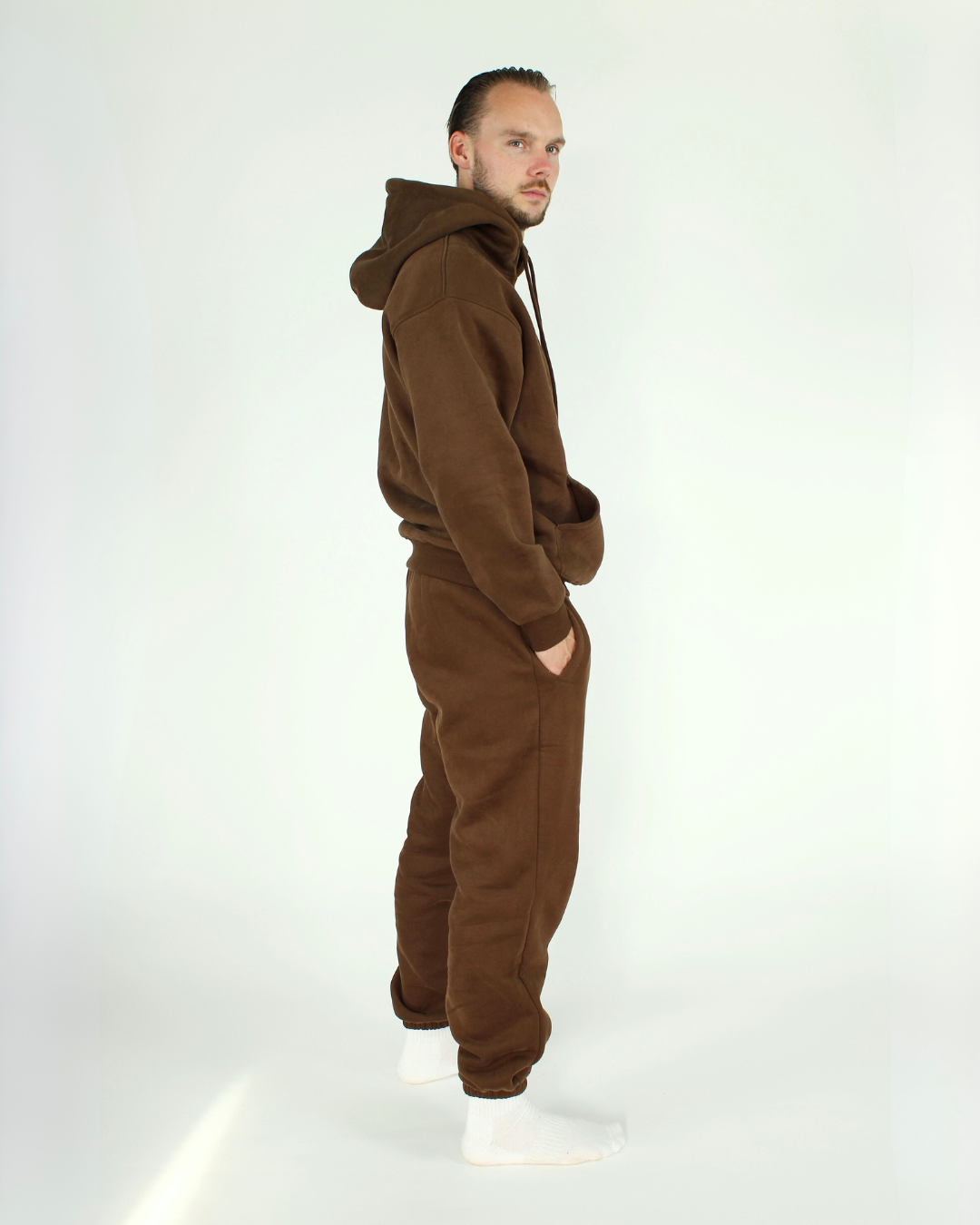 Evolve - Hoodie Urban Mocca Man