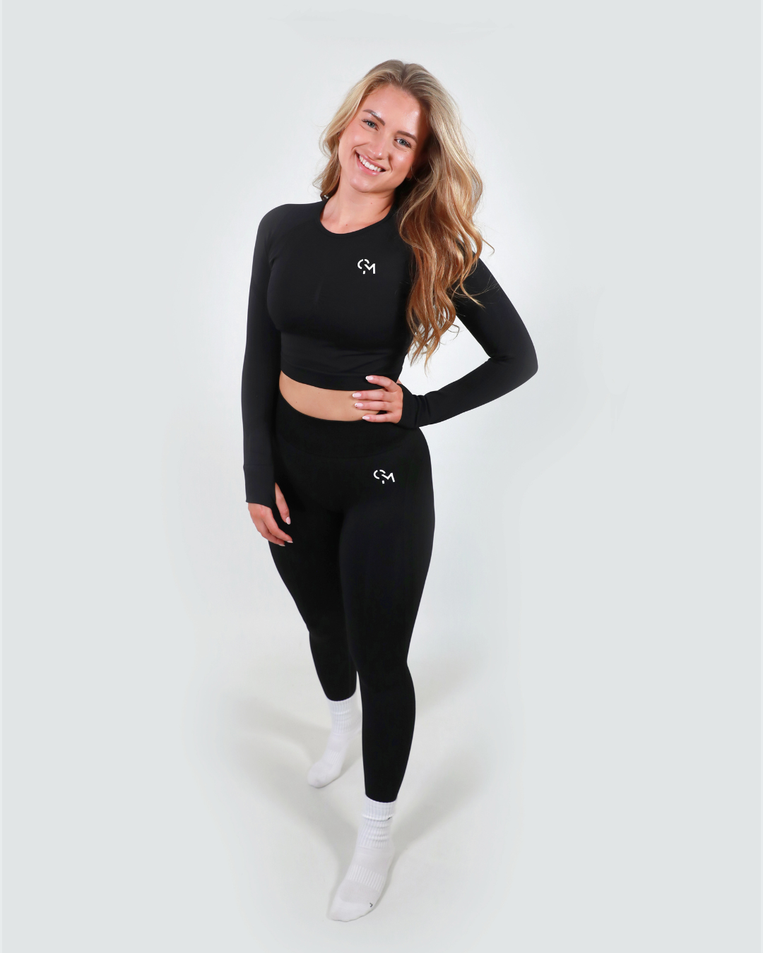 Pure - Soft Scrunch Leggings Black