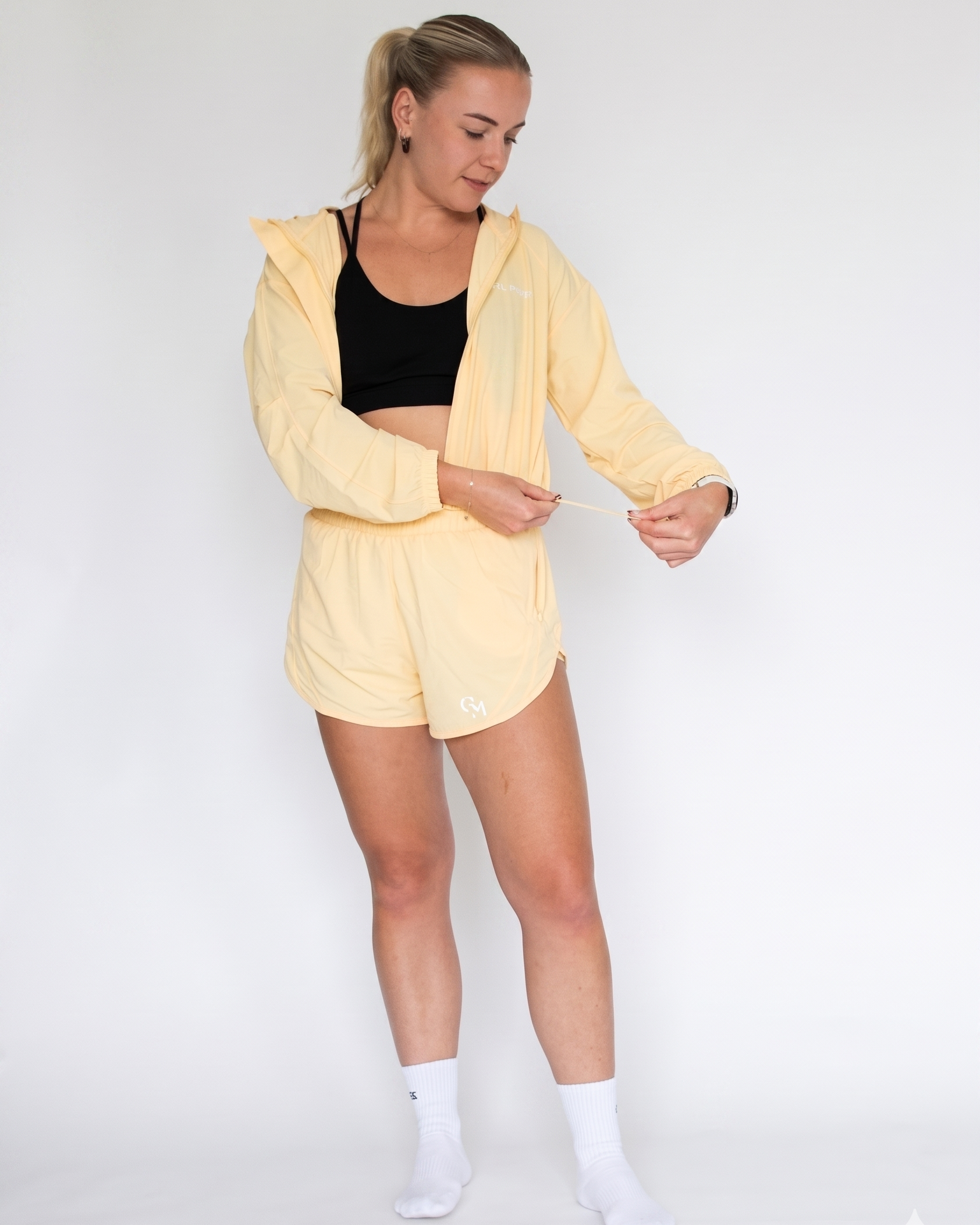 Pace - Run vest Off-yellow